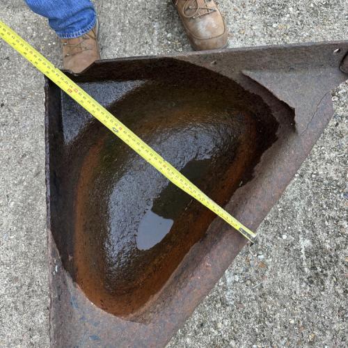Reclaimed water trough